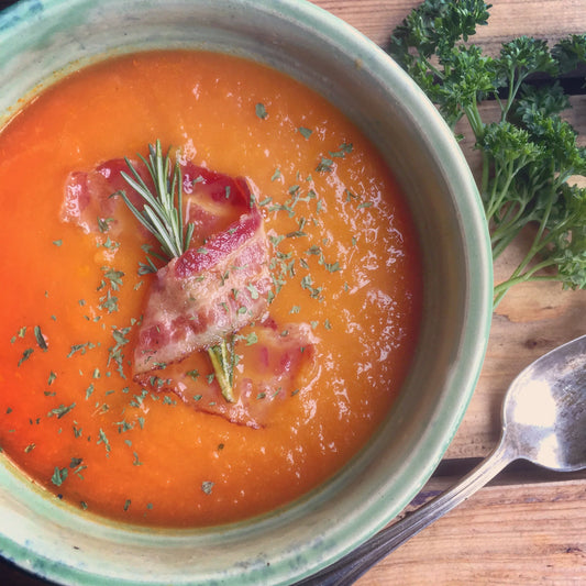 Cream Of Carrot Soup With Bone Broth