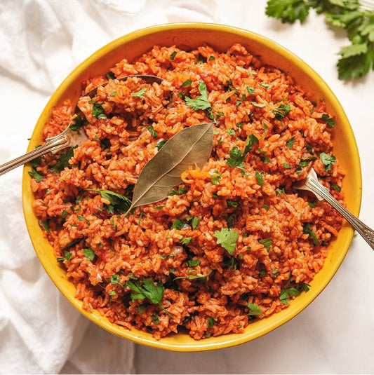 One-pot Bone Broth Jollof Rice