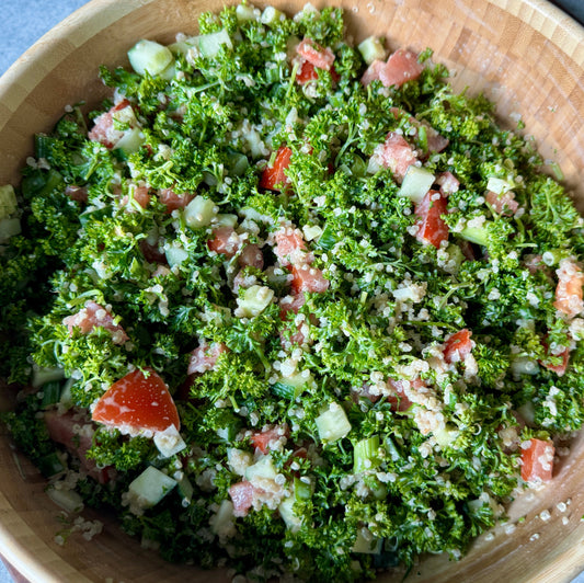Tabbouleh salad with a twist