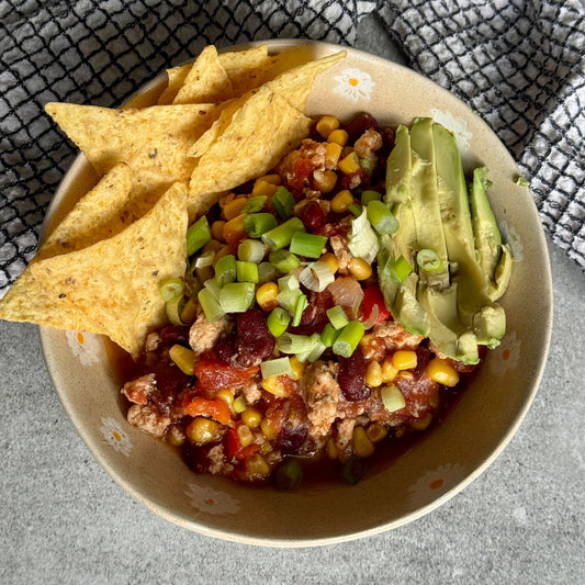 Bone broth chili