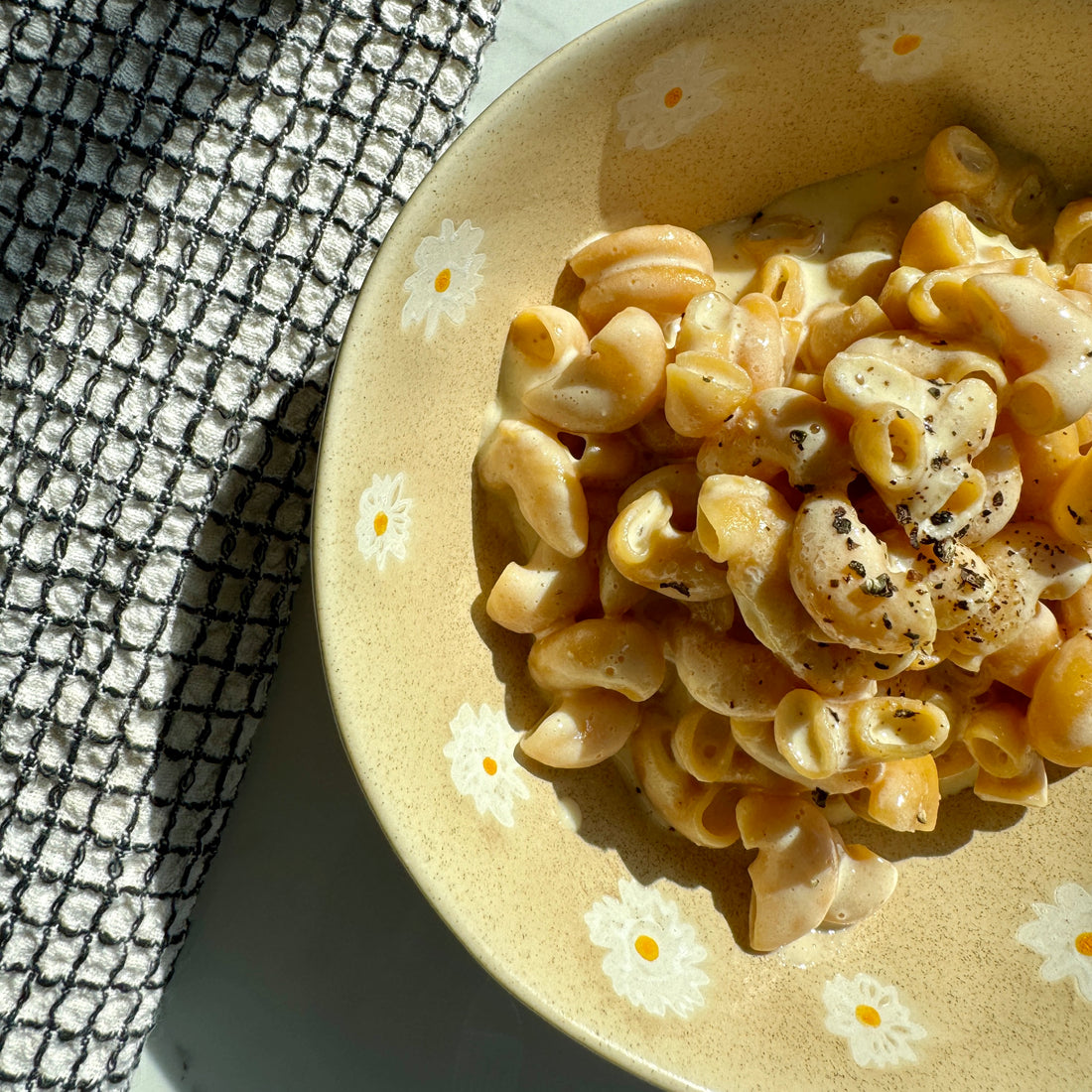 High Protein Bone Broth Mac and Cheese