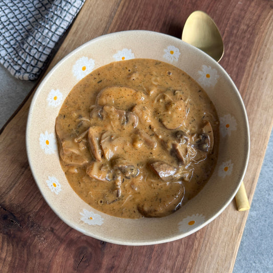 Hungarian mushroom soup