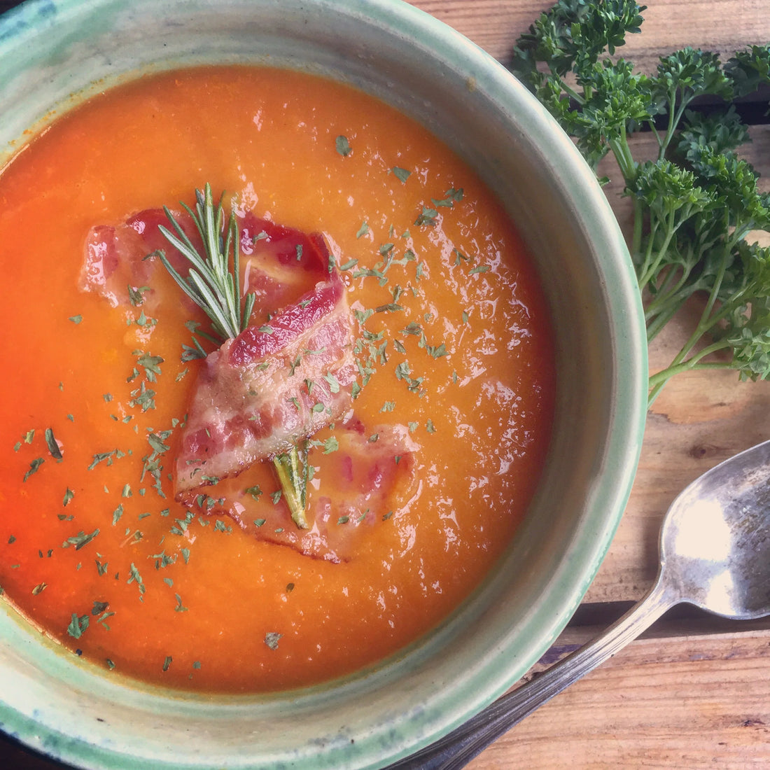Cream Of Carrot Soup With Bone Broth