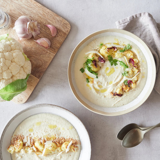 Bone Broth Cauliflower Hummus