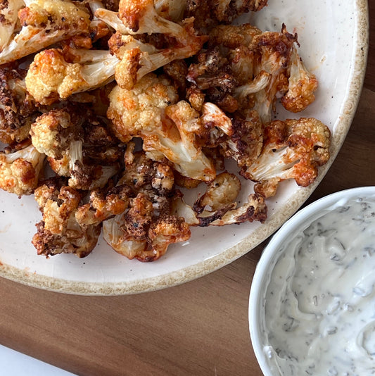 Bone Broth Cauliflower Wings