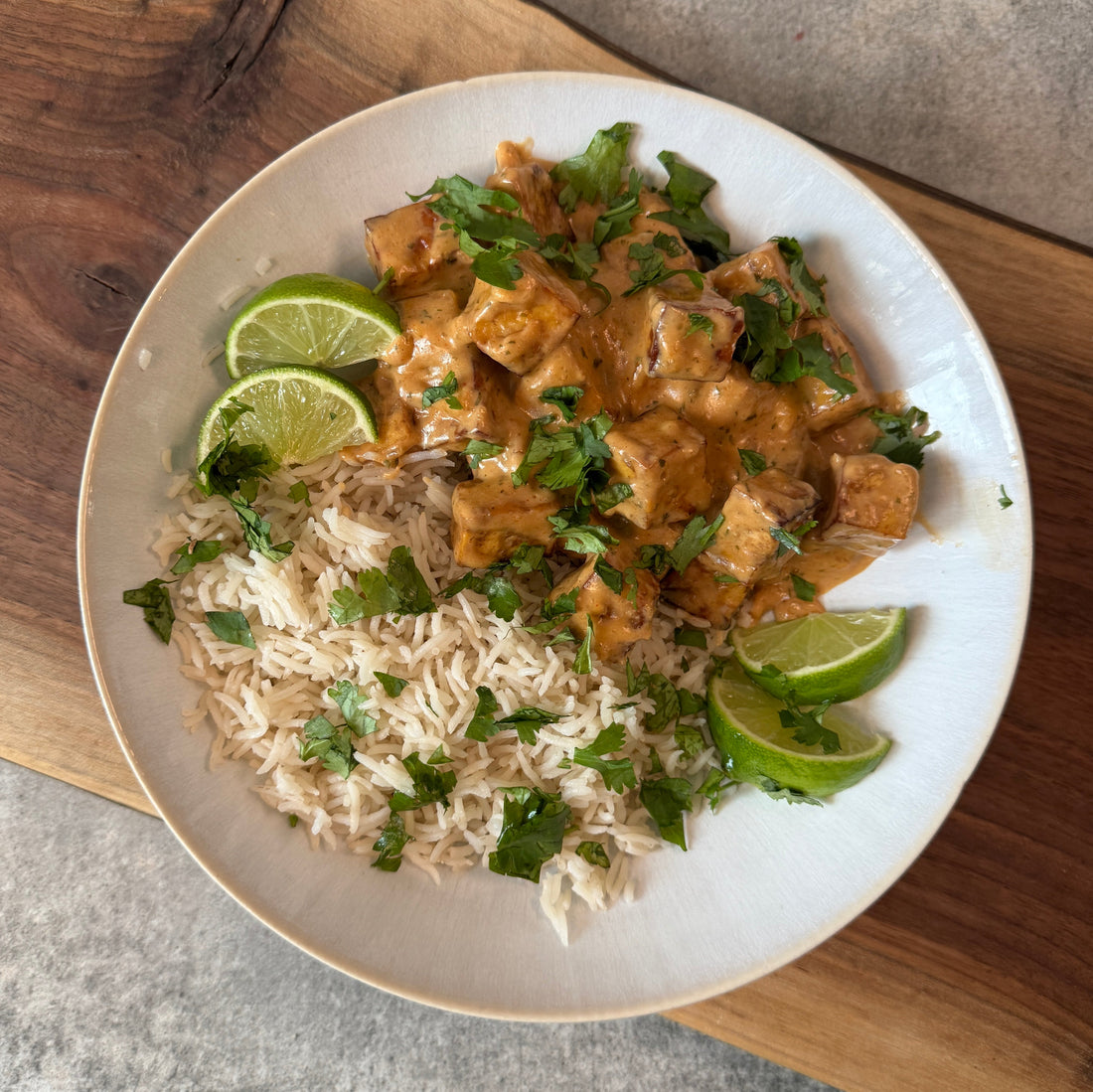 20-Minute Coconut Lime Tofu
