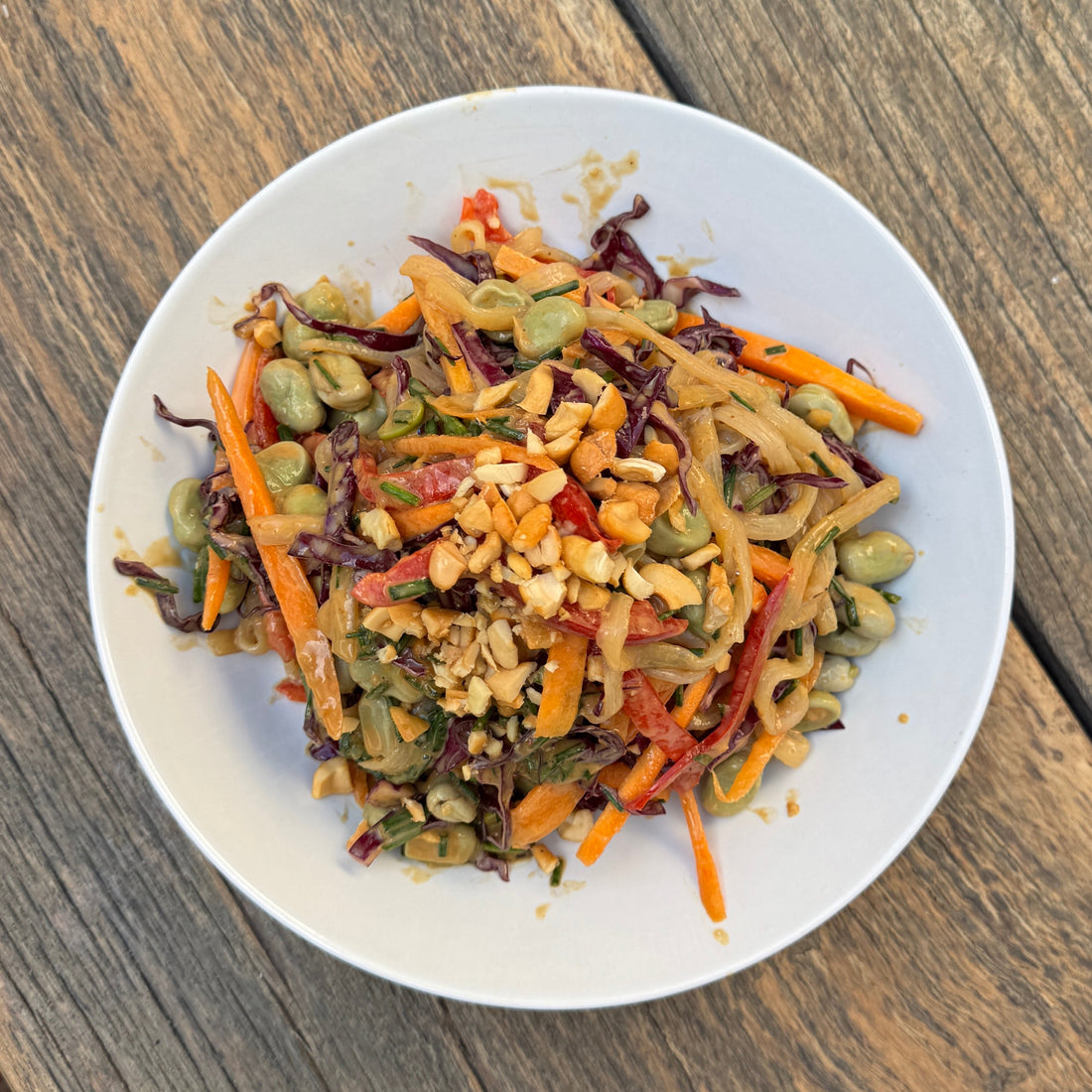 Crunchy Thai-Style Noodle Salad