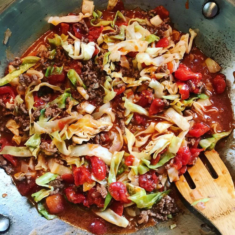 Deconstructed Cabbage Rolls