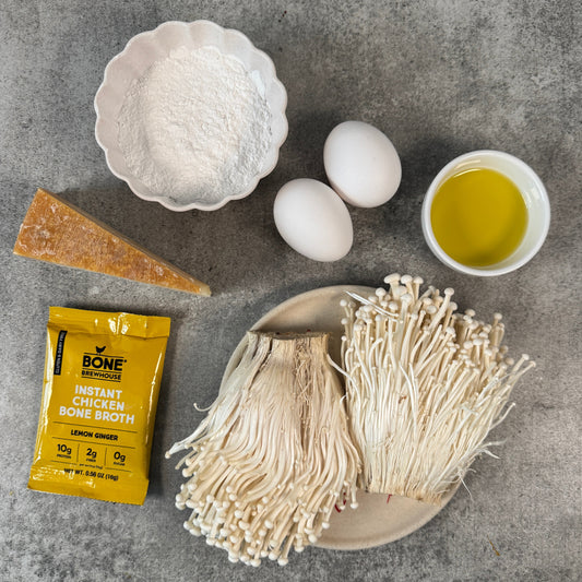 Crispy Enoki Mushroom Bites