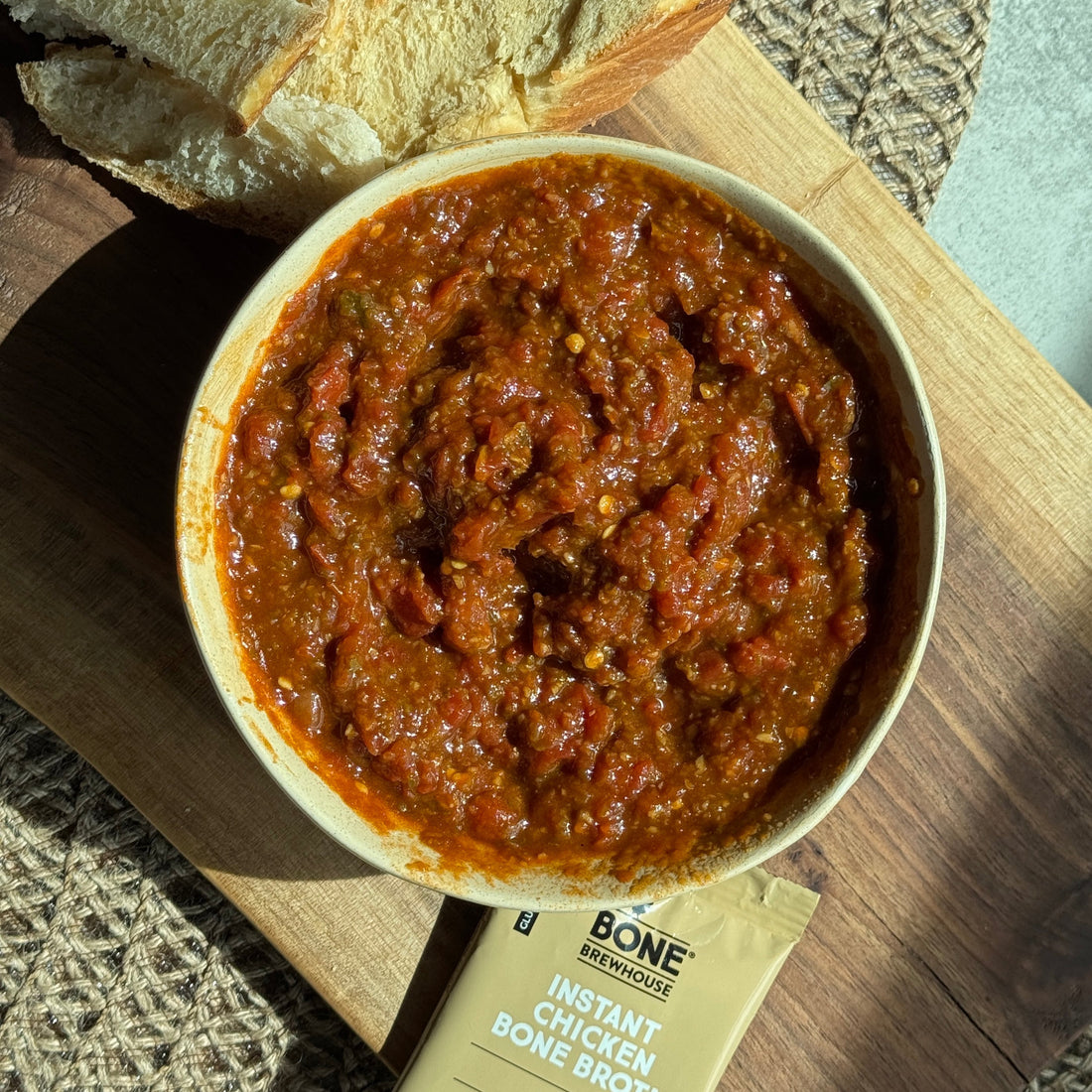 Matbucha Tomato and Pepper Dip