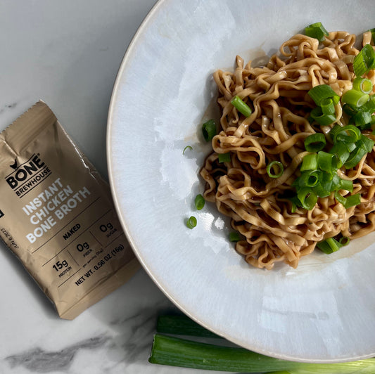 Bone Broth & Momofuku Instant Noodle Hack