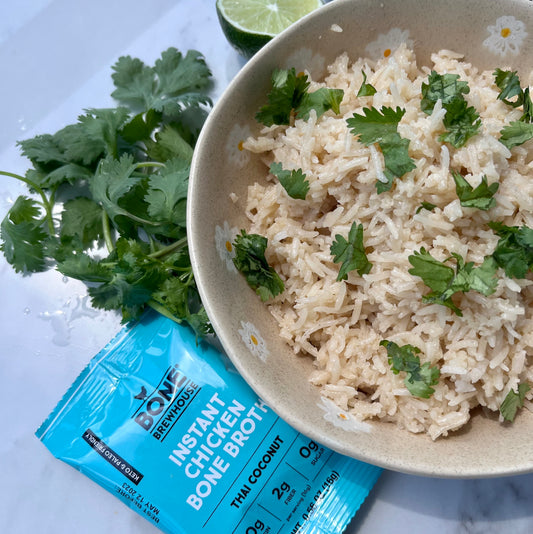 Thai Coconut Bone Broth Rice