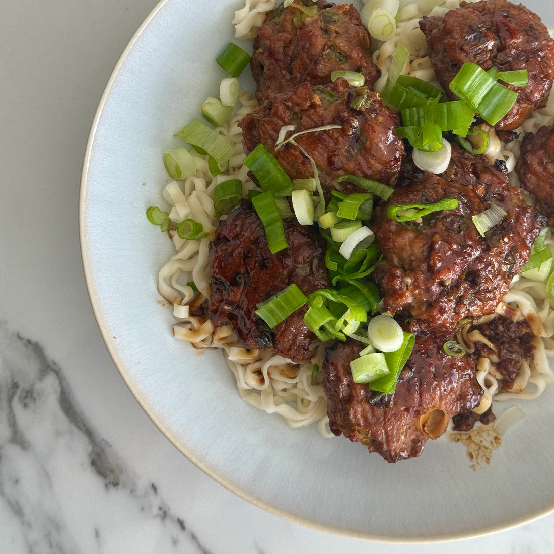 Thai Coconut Bone Broth Meatballs