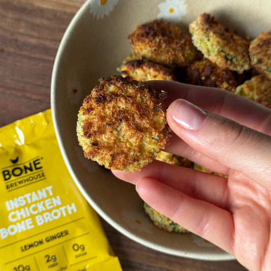Crispy zucchini bites